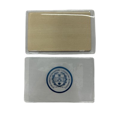 Clear Vinyl Card Sleeve