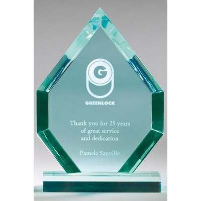 Arrowhead Desktop Acrylic Award Series, Jade