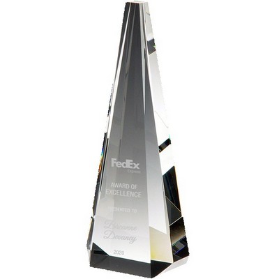 Elite Pinnacle Crystal Award, 10"H