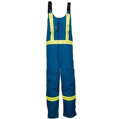 DuPont Nomex® IIIA Unlined Bib Overall w/Reflective Material