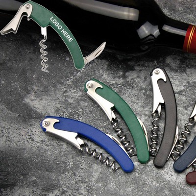 Corkscrew Bottle Opener and Knife