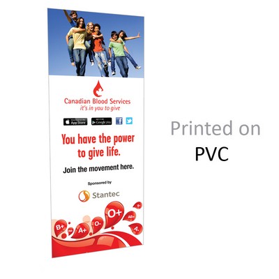 24" w x 82" Replacement Banner Only