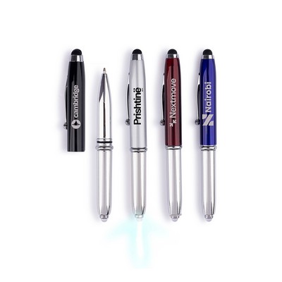 Empress Stylus Lightup Ballpoint Metal Pen