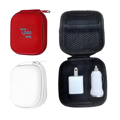 Dual USB Wall & Car Charger Combo