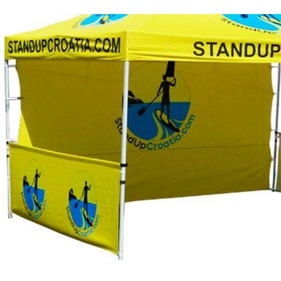 Custom Printed Backwall for Tents