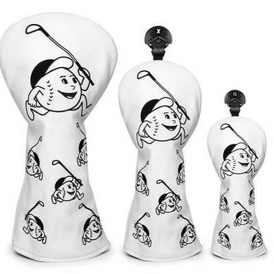 Custom PU Leather Hybrid Headcover