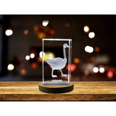 Graceful Goose Crystal Carvings Recognition Award