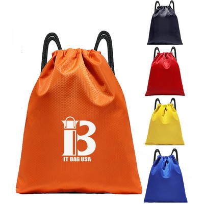 Waterproof Oxford Drawstring Backpack