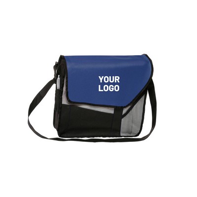 Nonwoven Slant Flap Messenger Bag with Shoulder Strap