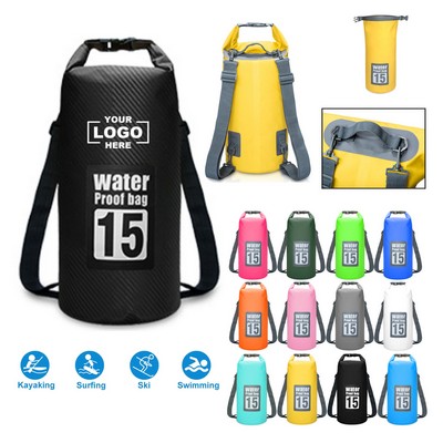 15 Liter Waterproof Dry Backpack