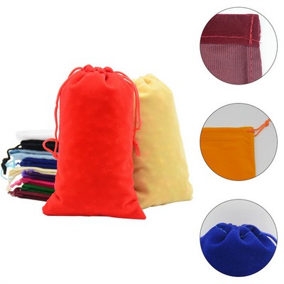Velvet Gift Bags w/Drawstrings