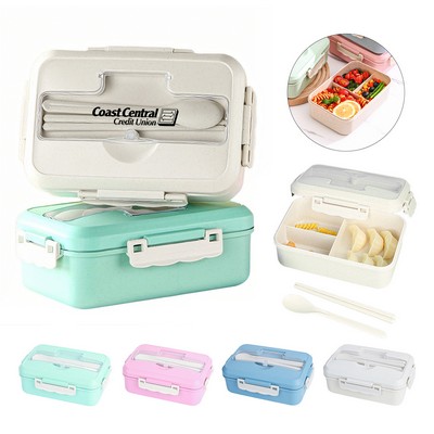 Lunch Box With Tableware Set