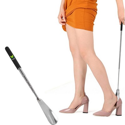 Long Handle Telescopic Metal Shoe Horn