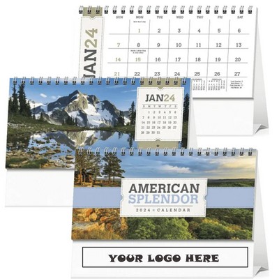 Stapled Desk Calendar