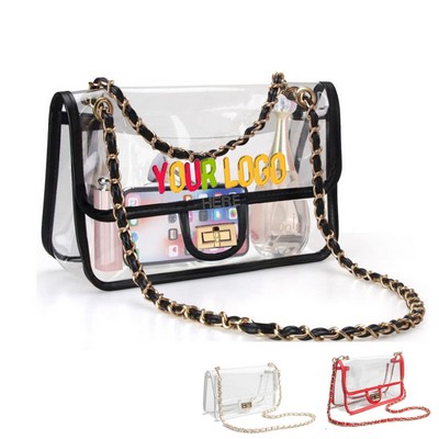 PVC Transparent Shoulder Bag