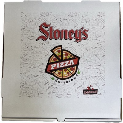 16" White Pizza Box