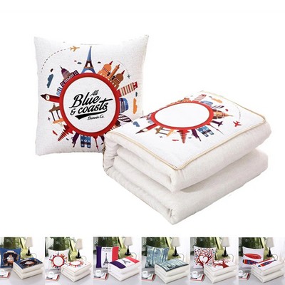 2" 1 Soft Quilt Travel Blanket