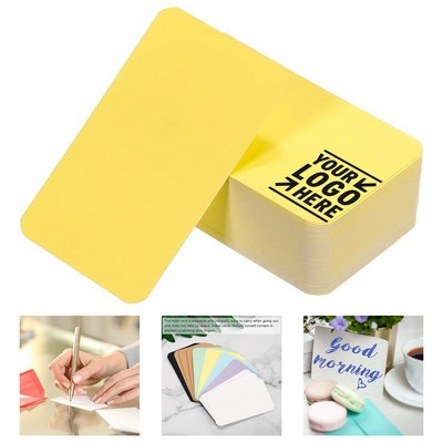 3.5 x 2" Blank Paper Business Cards