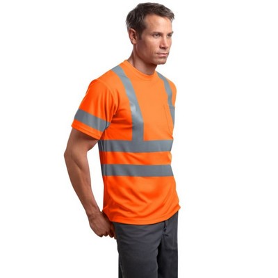 CornerStone - ANSI 107 Class 3 Short Sleeve Snag-Resistant Reflective T-Shirt.