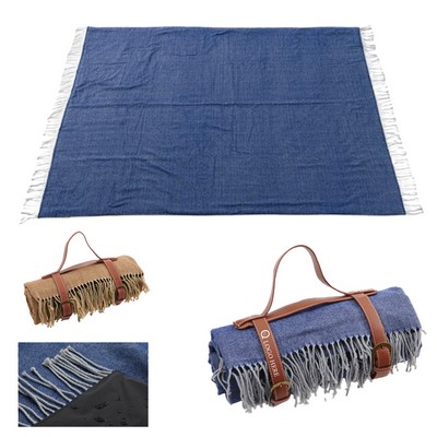 Portable Camping Tassel Mat