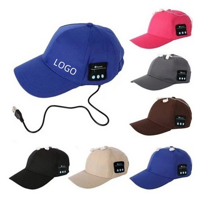 Baseball Cap with Earphone