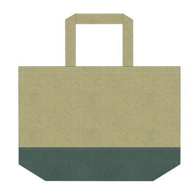Two tone Tote bag 24"X17"X5" Bottom -100% Cotton Assorted colors Canvas -Self fabric Handles