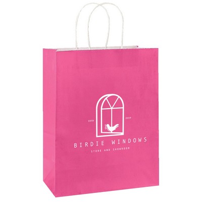 Deluxe Coloured Shopping Bags - 10"x5"x13"