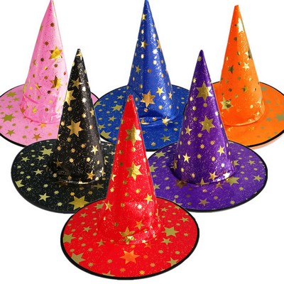 Halloween Pentagram Sorcerer Hat