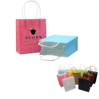 Small Colorful Vertical Kraft Paper Bag
