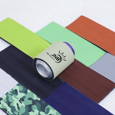 Screen Printed Chloroprene Rubber Slap Wrap Can Cooler Sleeves for Beverage Insulator