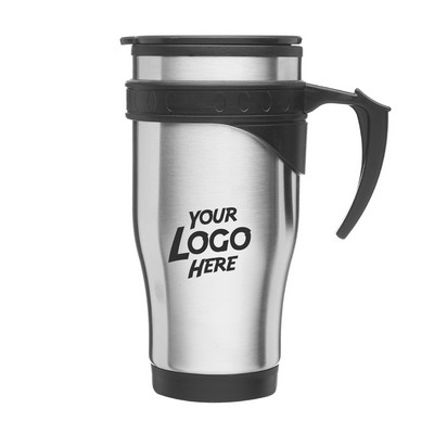 Sporty Stainless Steel Travel Mugs 16oz