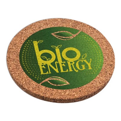 Cork Wood Coaster - Full Color Graphic