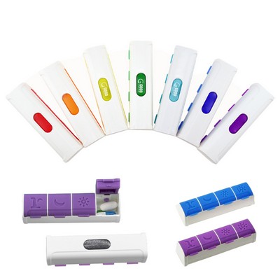 4 Compartment Daily Pill Box