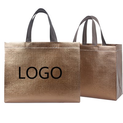 Aluminum Covered Tote Bag