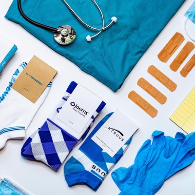 Standard Nursing Socks - Dependable Support for Long Shifts - American Made