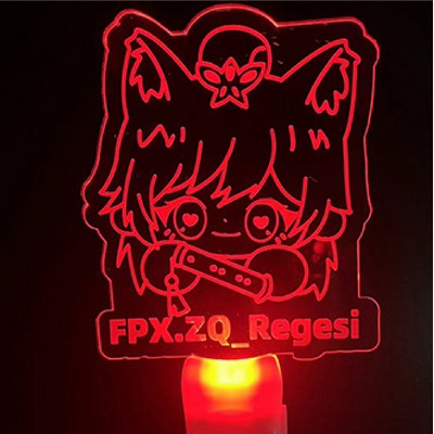 Halloween Glow Stick Custom Shaped Glow Sign Handheld Light Up Stick - Red Light