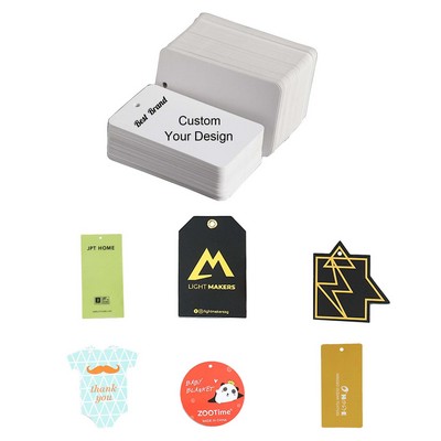 Custom Tags Gift Label Without String