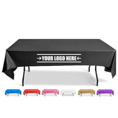 Flat 3-sided Table Cover - fits 6' standard