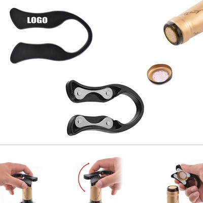 U Shaped Wine Bottle Foil Cutter with Dual Blades