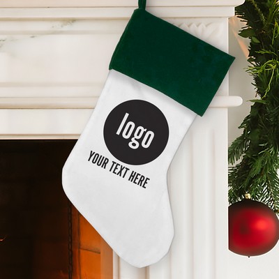 Personalized Corporate Logo Stocking