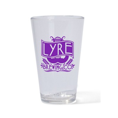 Silipint® Clear Pint Glass - 16 oz.