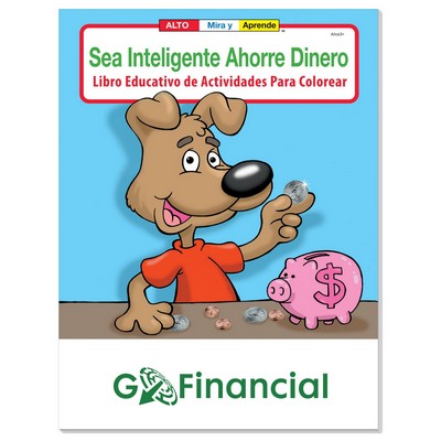 Good Value™ Coloring Book: Be Smart, Save Money (Spanish)