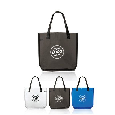 Savanna Clear Plastic Tote Bags