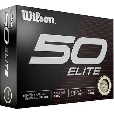 Wilson® - Fifty Elite - White