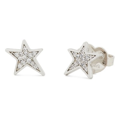 kate spade new york You'Re A Star Studs - Clear/Silver