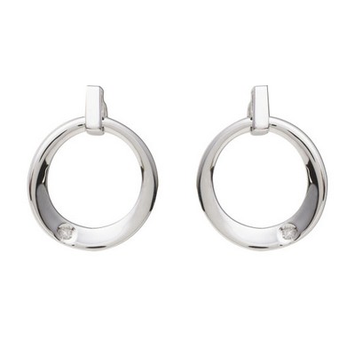 Jilco Inc Diamond Earrings - Sterling Silver .02twt