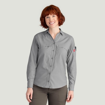 Red Kap® Women's Cooling Long Sleeve Work Shirt