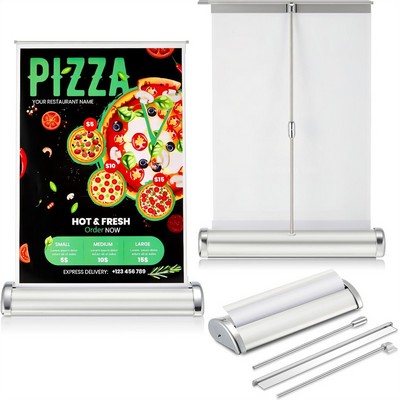 Desktop Retractable Banner 6 x 9"