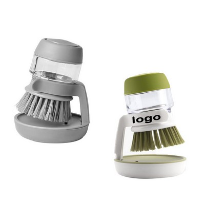 Cleaning Brushes with Soap Dispenser