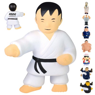Karate-Shaped PU Stress Ball